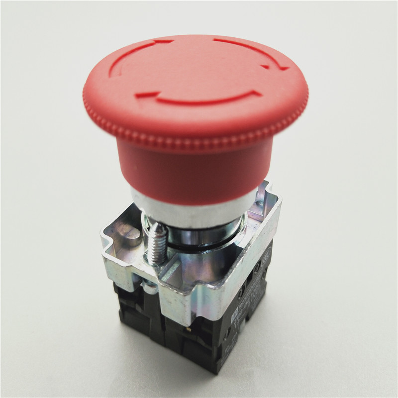 22mm自锁双路急停按钮开关旋转