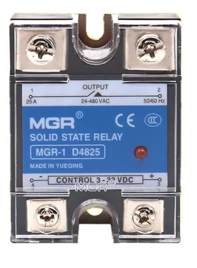 美格尔固态继电器MGR1-4810单相模块SSR直流DC24V控制交流AC220V
