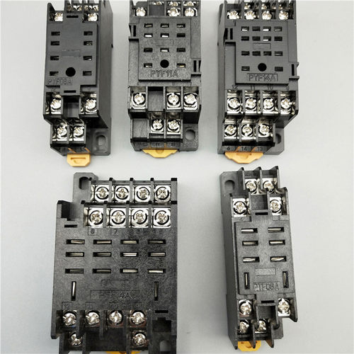 8脚14脚MY2NJ HH52P LY2NJ HH62P MY4NJ小型中间电磁继电器底座