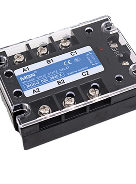 美格尔200A80A60A大功率380V三相固态继电器MGR-3 40DA直流控交流
