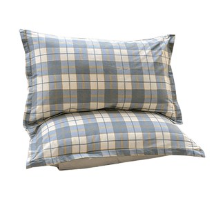 纯棉枕套一只装枕头套单个100全棉家用枕芯套48cmx74cm2024新款