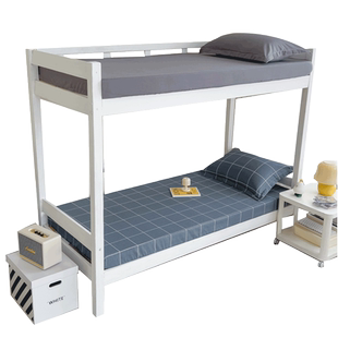 纯棉学生宿舍专用床笠单件90x190单人100全棉床罩床垫套2三件套