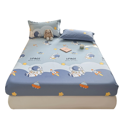 全棉床笠单件卡通床垫套床罩床套