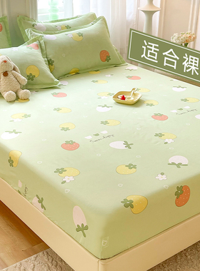 水洗棉床笠单件非纯棉全棉席梦思床垫防尘防滑保护罩床套床单2026