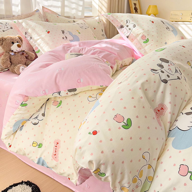 纯棉被套单件学生宿舍单人全棉