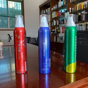 雪雅璐黑玫瑰蓝色帝彩红色精灵绿色动力泡沫发蜡摩丝蓬松定型造型