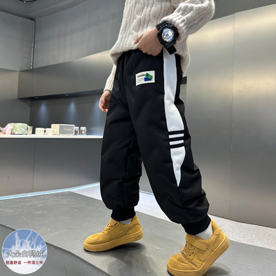 男童羽绒裤子冬装保暖