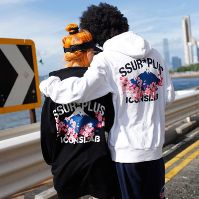 iconslab彼岸潮社ssur富士山卫衣