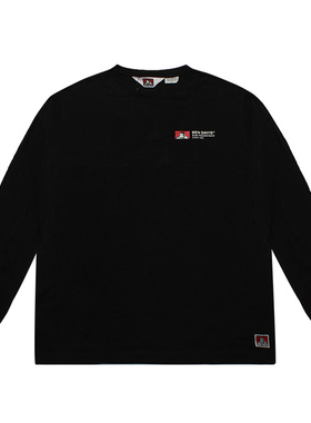 Ben Davis 日版大猩猩字母LOGO印花打底衫潮流男女情侣纯色卫衣