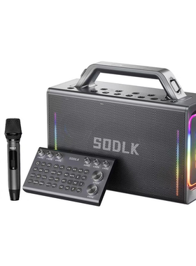 柏林之声高音质广场舞低音炮蓝牙音箱K歌户外高端声卡一体机音响