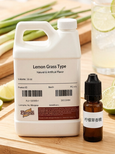 FLV柠檬草香精Flavorah柠檬草风味香精水溶性美国品牌香精分装DIY
