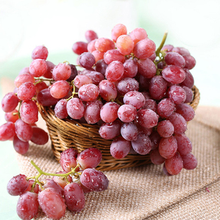 【鲜易达】新鲜水果天津当日达澳洲无籽红提2斤装