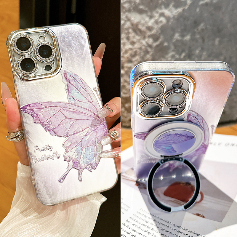 适用苹果指环旋转支架送斜挎背带