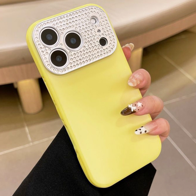 奢华满钻大视窗镜头框手机壳适用苹果17promax小红书同款iPhone16小众不撞款15plus多巴胺色系14全包13防摔12,3C数码配件,手机保护套/壳,淘宝优惠券,粉丝福利购,淘宝优惠卷