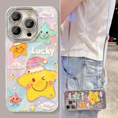 苹果自带镜头膜赠送斜挎背带