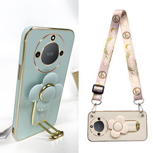 荣耀可站立支架+斜挎背带