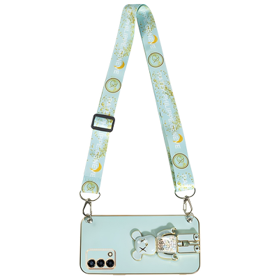 OPPO带支架+手腕带+斜挎背带