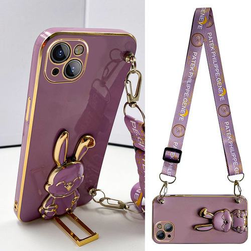 苹果小兔子站立支架+斜挎背带