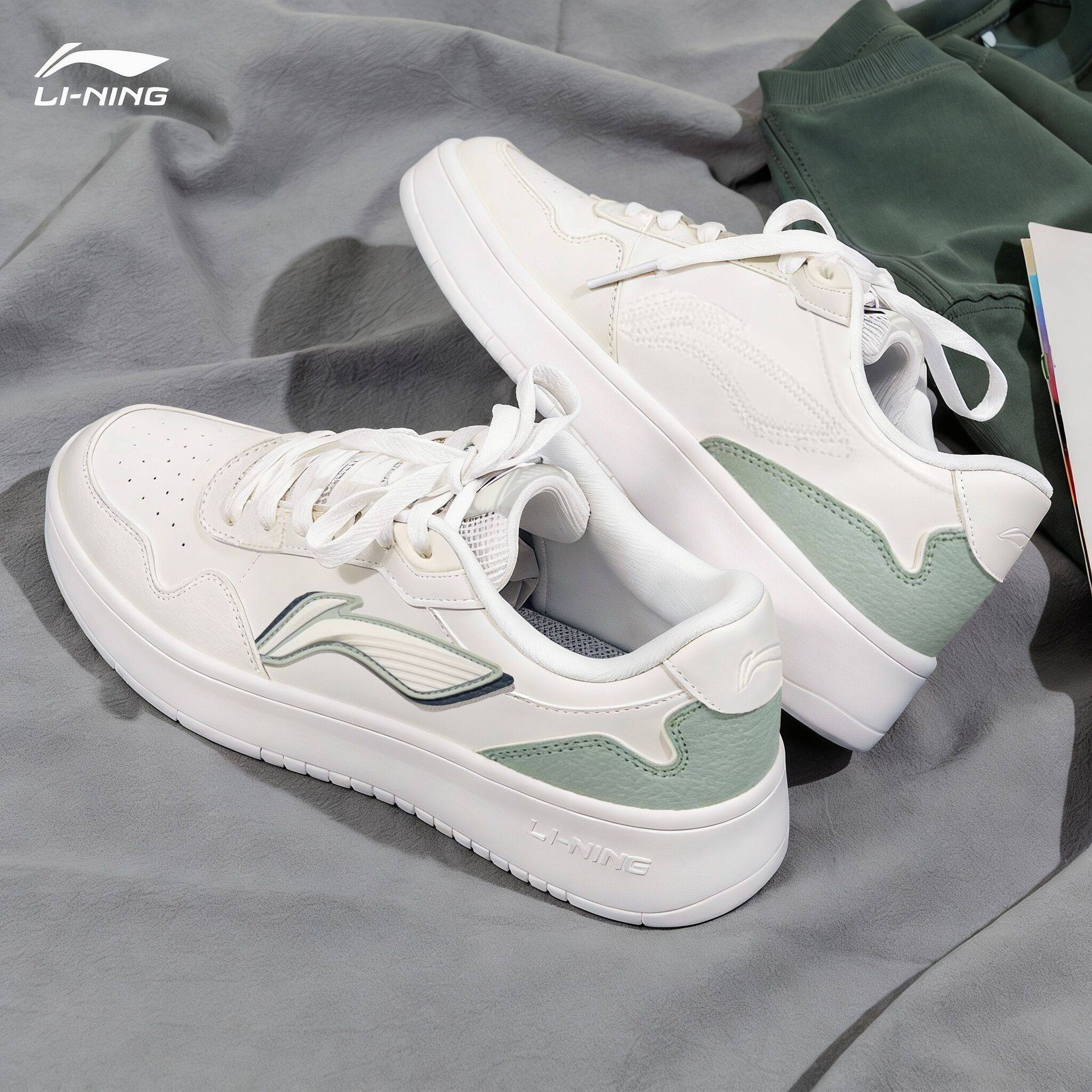 李宁元宝板鞋男2026春季新款低帮透气小白鞋时尚百搭休闲鞋运动鞋,运动鞋new,板鞋,淘宝优惠券,粉丝福利购,淘宝优惠卷