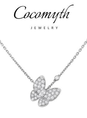 COCOMYTH 满Z斜蝴蝶项链D569