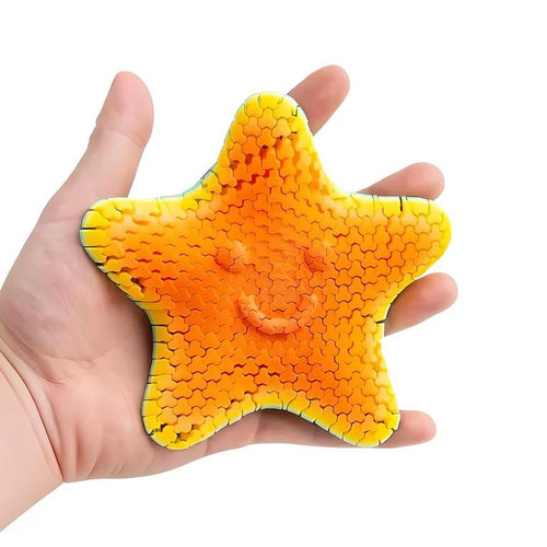 3D打印创意海星可活动减压解压