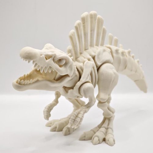 3D打印恐龙骨头骨架静态动物模型