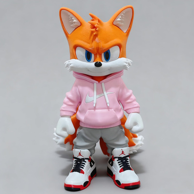 3D打印闪电刺猬索尼克玩具手办