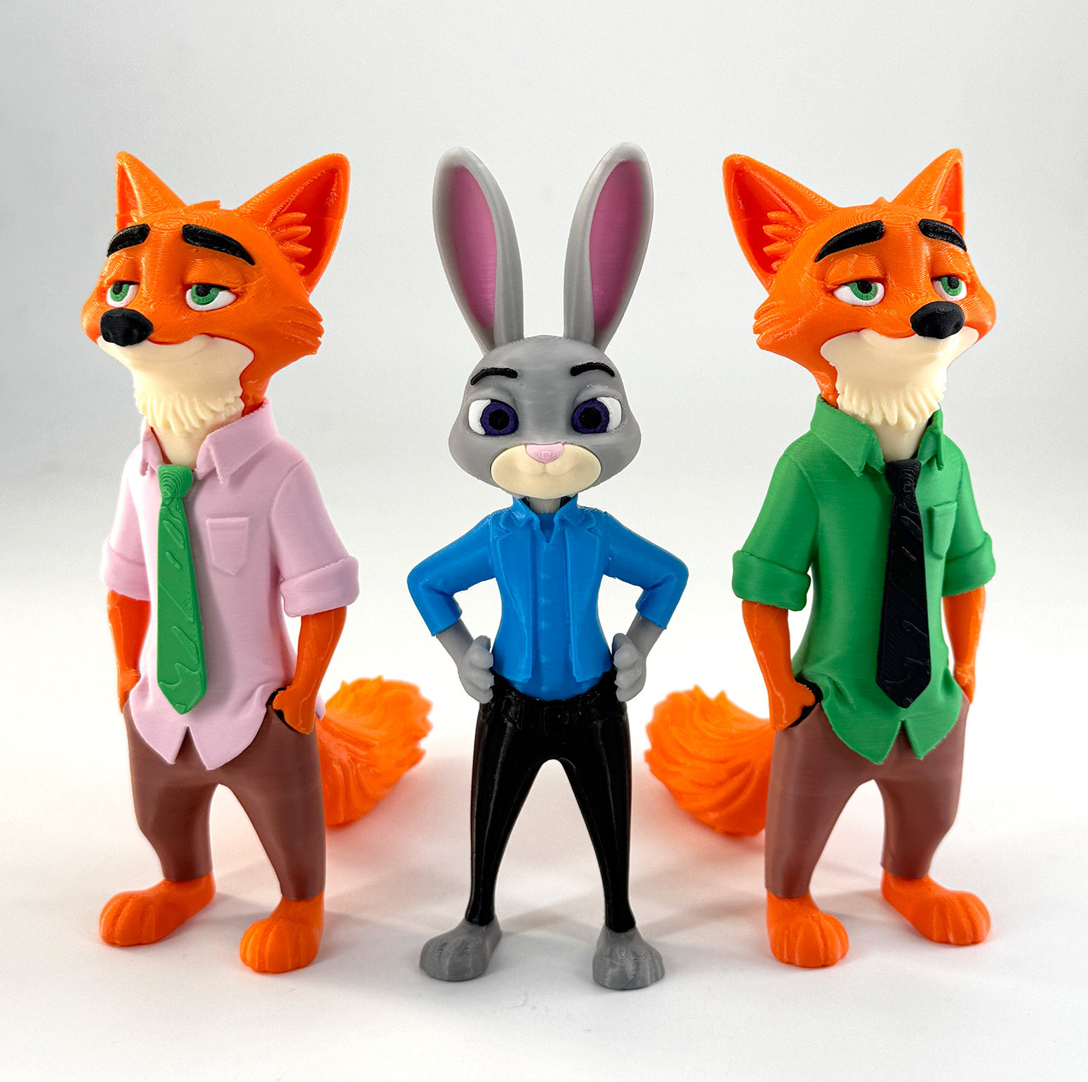 疯狂动物城2盖瑞蛇3D可动手办