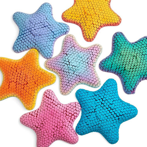 3D打印可动海星派大星玩具摆件