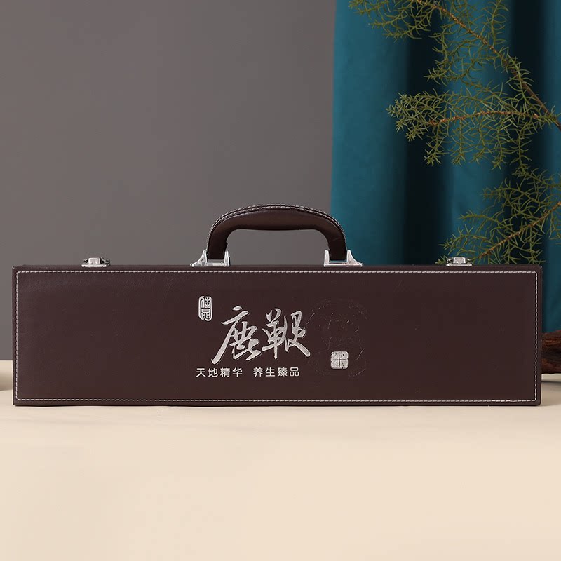 现货50cm鹿鞭礼盒空盒鹿宝礼品包装盒绑绳固定含防尘罩定制批发