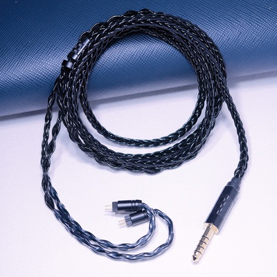 Aoastro苍星墨澜6N单晶铜8股HIFI水月雨竹2升级线低频声场