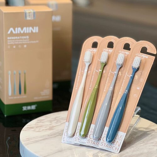 艾米尼玉米淀粉迪拜牙刷家庭装