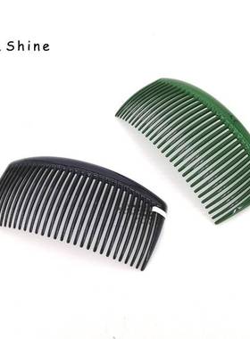法国佩妮Chaplet 新款发饰 日韩甜美纯色发梳齿梳插梳