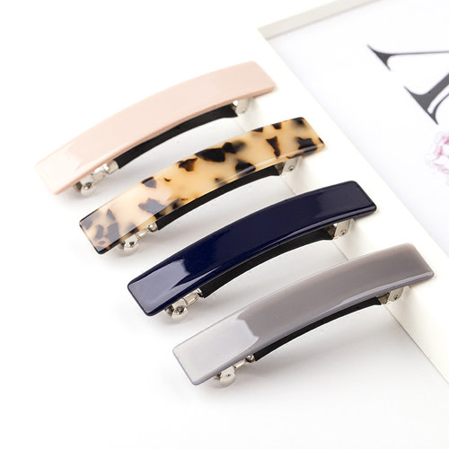 佩妮发夹醋酸纤维简约韩版一字夹