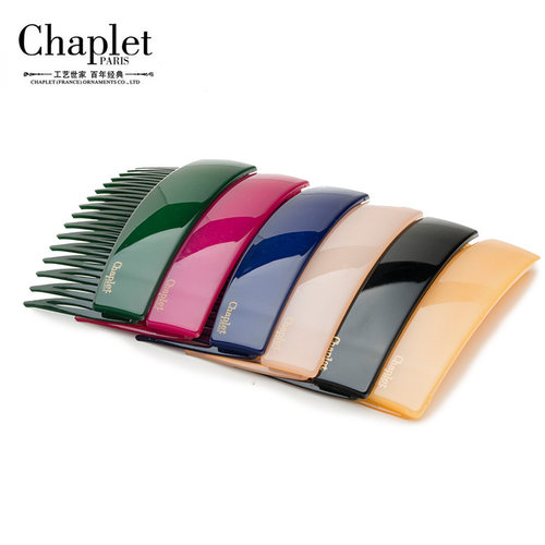 法国佩妮甜美风糖果色刘海梳