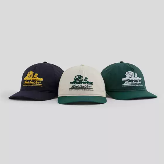 Aime Leon Dore Unisphere Hat American Retro Baseball Cap with Wide Brim, Adjustable, Couple Style