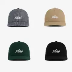 Aime Leon Dore Script Aime Hat American-Style Curved Brim Vintage Adjustable Embroidered Baseball Cap