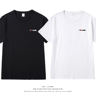 rose朴彩英number one girl同款I love rosie周边短袖T恤男女衣服