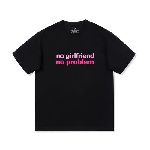 标语T恤没男女朋友nobyfr