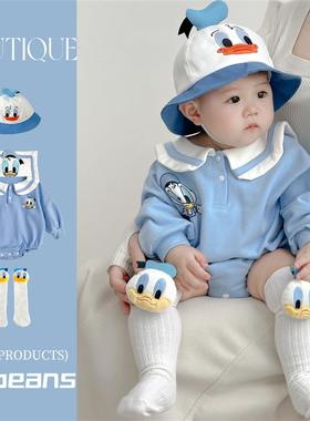 英国Next chek宝宝包屁衣夏装新生儿超萌哈衣套装婴儿薄款连体衣