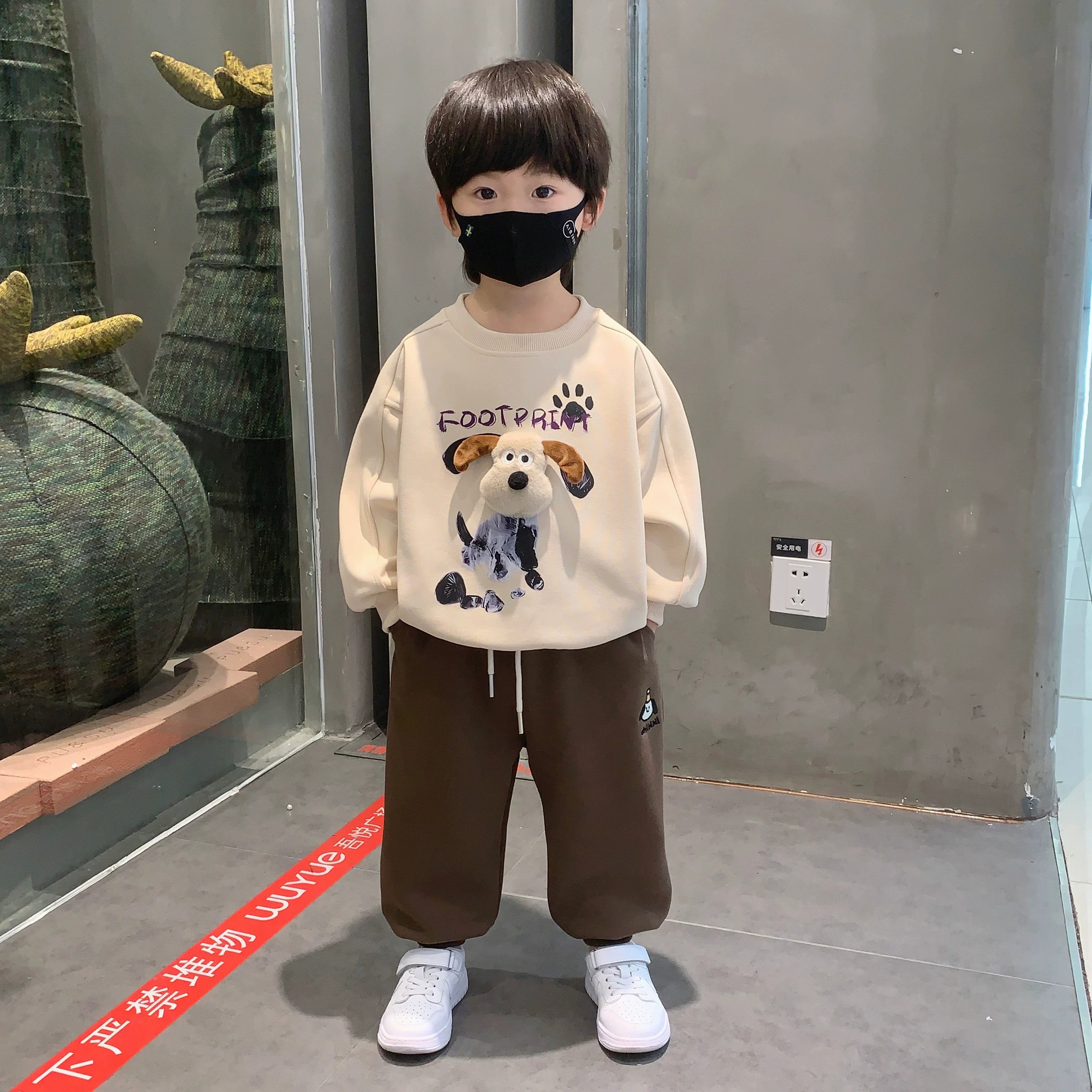 英国男童秋装套装洋气穿搭