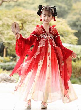 英国Next chek汉服女童2026新款中国风儿童超仙古装公主裙演出服