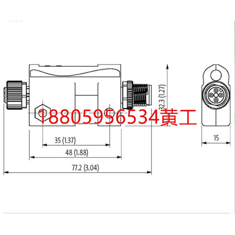 可维修：5000-00501-2110000 MURR IO-Link AOI 4-20mA M12 16Bit