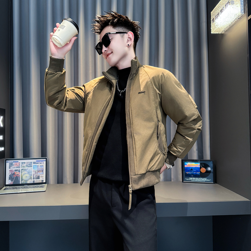 卡其首314B-2-M48-P148控198冬新款加厚棉衣男休闲流行外套棉衣，男装棉衣，星座314B-2