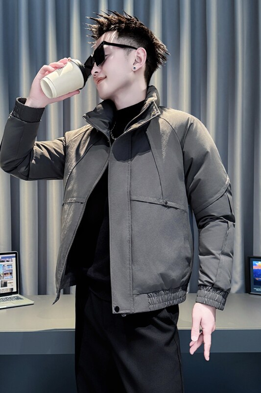 黑首314B-2-F15-P138控178冬款加厚棉衣男休闲棉服外套,男装棉衣,星座314B-2