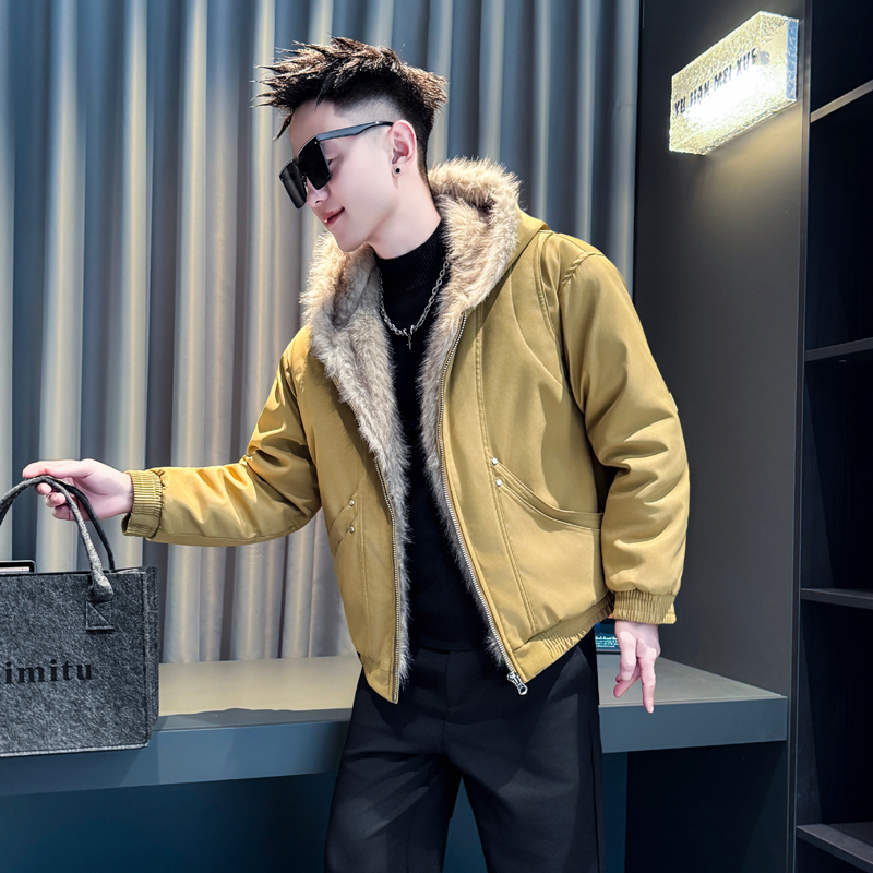 黄首314B-2-F08-P148控198冬款加厚棉衣男休闲棉服外套，男装棉衣，星座314B-2