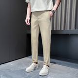 灰首314B-K70-P58控78秋冬季新款男士直筒裤子时尚百搭休闲裤，男装休闲裤，星座314B-2