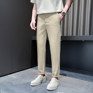 灰首314B-K70-P58控78秋冬季新款男士直筒裤子时尚百搭休闲裤图片