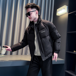 灰绿首314B-2-F10-P138控178冬款加厚棉衣男休闲棉服外套图片
