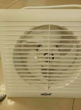 正雄超薄浴室式换气排气扇8寸装玻璃墙孔18cm 35w APB-20全新款